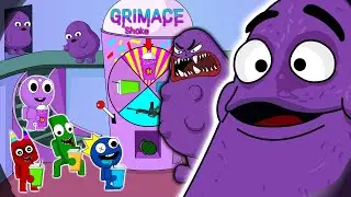 Among Us vs Grimace Shake | ANIMATION