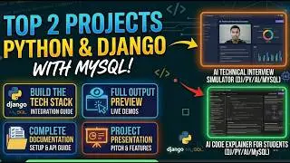 Top 2 Full Stack Python Django Project with MySQL Database You Must Try in 2026 (With Code & PPT)