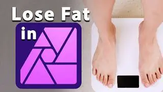 Quickly Lose Weight with Affinity Photo Liquify Tool