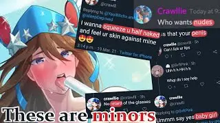The Roblox Influencer Who S3xually Harrassed Minors || The Crawllie Situation