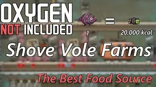 The Best Food Source - Shove Voles! - Oxygen Not Included