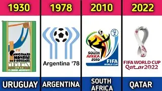 World Cup Logo Evolution from 1930 to 2022 🏆