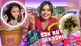 Compramos las Ramen 🍜 mas 🌶Picantes 🥵y raras , del SuperMercado 😱.