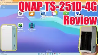 QNAP TS-251D-4G Desktop-NAS | Unboxing und Einrichtung | Review 2022