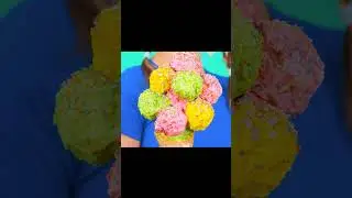 Colorful ice cream