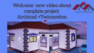 Complete project Archicad + Twinmotion Video animation and Rendering