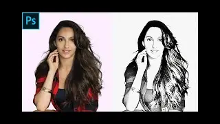 How to convert you Image into A Pencil Sketch in Photoshop. Photoshop Pencil Sketch effect tutorial.