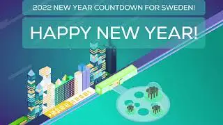 SWEDEN NEW YEAR COUNTDOWN 2022 Stockholm Gothenburg