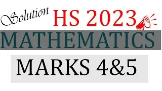 HS MATH QUESTION 2023 || FULL SOLUTON || WBCHSE