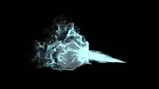 Houdini - POP advect by volume