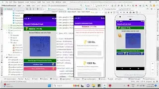 scratch and earn app Android Studio using java, Firebase Database