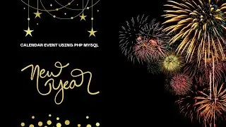Event Calendar: Event Management System Application with PHP and MySQLi