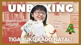 Unboxing Buku-Buku Baru! | Kado Natal Buku Asia