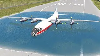 Planes vs Deep Water – BeamNG.Drive