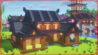 Japanese/Japan House Tutorial Minecraft[Japanese Village EP 14]