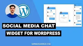 Chat Widget of Social Media Apps for WordPress Website
