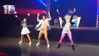 Dance Team at Knott's Totally Tubular 80's party. April 24, 2022.