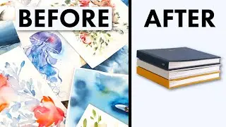 What to do with old art?! (FIVE UNIQUE IDEAS)