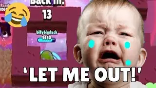 Trapping My RANDOM TEAMATES in Brawl Stars (FUNNY REACTIONS)