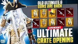 😱BEST LUCK EVER CAPTAIN ULTIMATE AND ACE 32 CRATE OPENING PUBG
