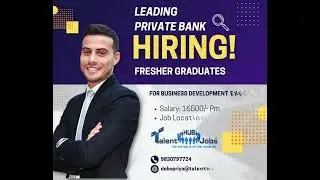 Fresher Graduates Apply Now !!