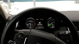 Range Rover Sport L320 цифровая приборная панель