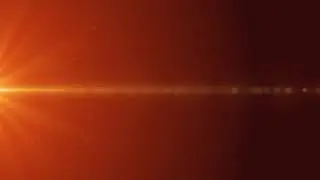 Orange Light for Relaxation, Star Rays | Relaxing Screensaver