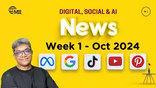Top 5 Weekly News: Meta AI, Pinterest, TikTok, Google NotebookLM