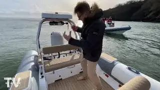 Yacht Tender TV: 6.2m SOLAS Crew & 6.8m Guest Tender Walkthrough