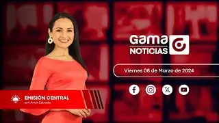 GAMANOTICIAS EMISION CENTRAL MARZO / 08 / 2024 @Gamavision.ecuador
