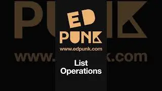 [Day 52] List Operations in Python | Learn Python | Dark Mode 
