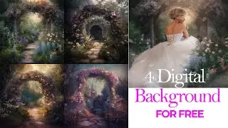 4 Fondos Digitales para utilizar en Photoshop - GRATIS