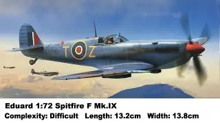 Eduard 1:72 Spitfire F Mk. IX Weekend Edition Kit Review
