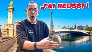 CHALLENGE TOUR EIFFEL A PARIS C'EST IMPRESSIONNANT