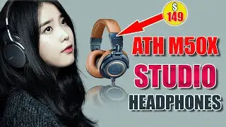 Audio Technica ATH M50x Studio Headphones