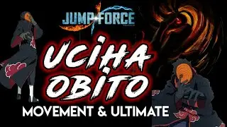 UCIHA OBITO movement & ultimate character MOD !!! jump force gameplay
