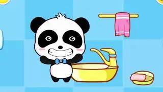 Dr. Kiki Baby panda eats a bunch of farts pooping brushing his teeth sleeping. Games android