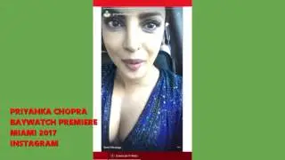 PRIYANKA CHOPRA INSTAGRAM BAYWATCH PREMIERE