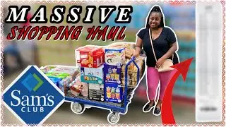 MASSIVE SAMS CLUB SHOPPING HAUL | SUMMER 2023 SAMS CLUB SHOP WITH ME