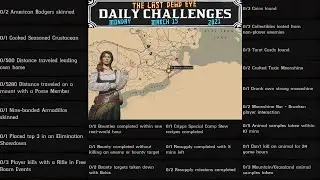 Badger Armadillo Crustacean Madam Nazar Locations Daily Challenges RDR2 Red Dead Online (3/15/21)