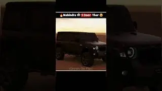 Finally 😍Mahindra की New 5 door Thar आने वाली है ?🔥| #shorts #5doorthar #thar  #tharlover