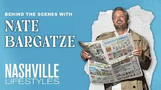 Behind the Scenes with Nate Bargatze: December 2024 Cover Shoot