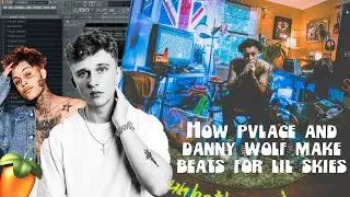 How Pvlace and Danny Wolf make Beats for Lil Skies with Cozy