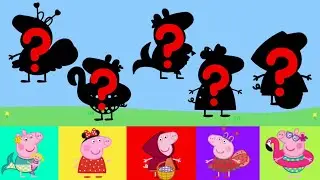 PEPPA PIG Wrong SHADOWS Puzzle | Wrong Heads