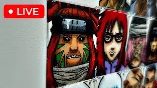 (Live) Painting EVERY Naruto Character - Fuguki Suikazan