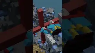 Thomas the Train vs Stairs of Death in Minecraft #shorts