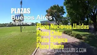 Recorremos las plazas de Recoleta en Buenos Aires