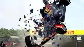 Formula One F1 2013 Crashes Montage