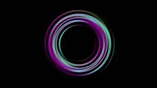 NEON LIGHTS CIRCLE ANIMATION FREE || NO COPY RIGHTS 100% FREE || Wave Animation