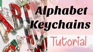 Alphabet Keychains #alphabet #keychains #letters #tutorial